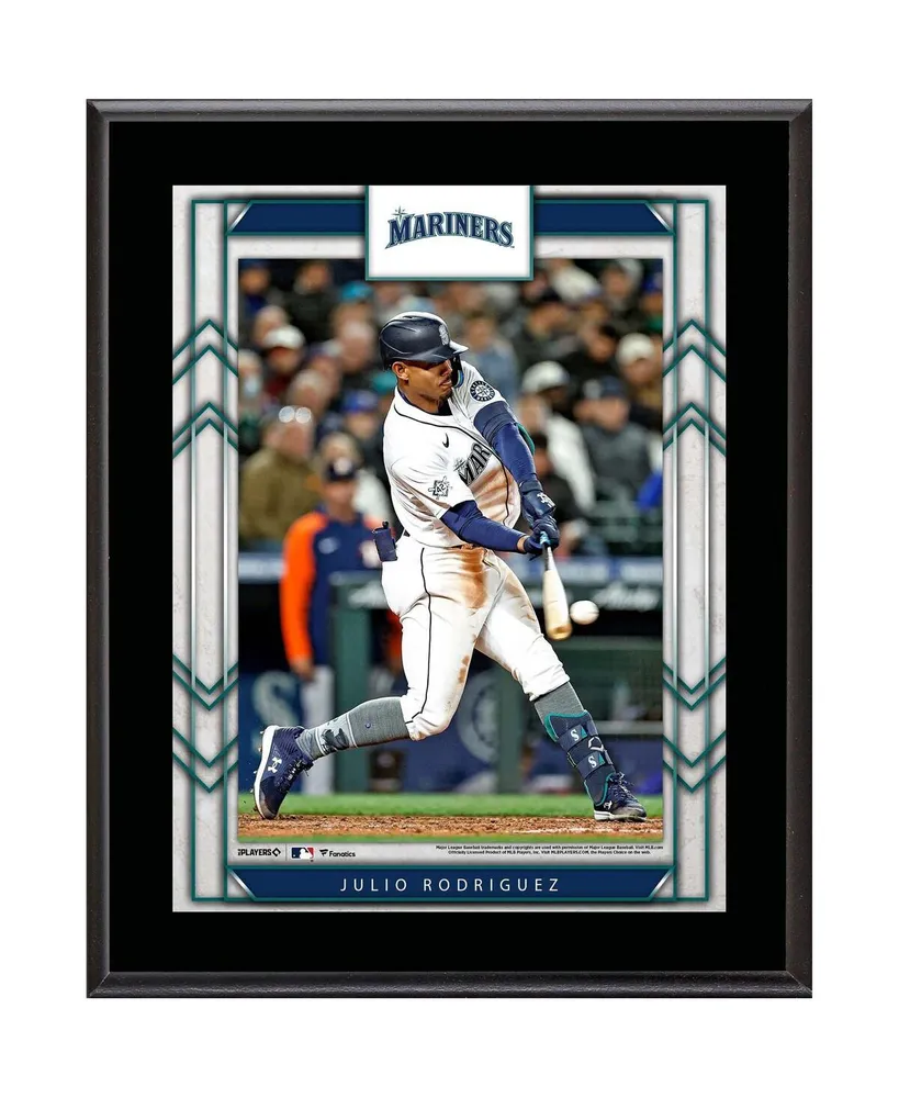 Julio Rodriguez Seattle Mariners Framed 10.5" x 13" Sublimated Player Plaque