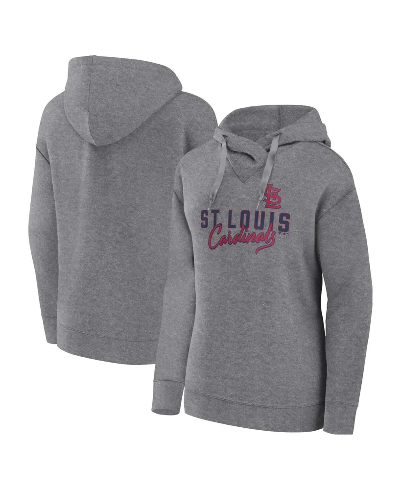 FANATICS Women's Fanatics Branded Heather Red St. Louis Cardinals Set to  Fly Pullover Hoodie