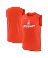 Men's Nike Orange San Francisco Giants City Connect Muscle Tank Top