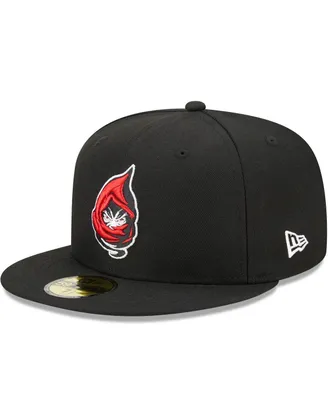 Men's New Era Black Lake Elsinore Storm Marvel x Minor League 59FIFTY Fitted Hat