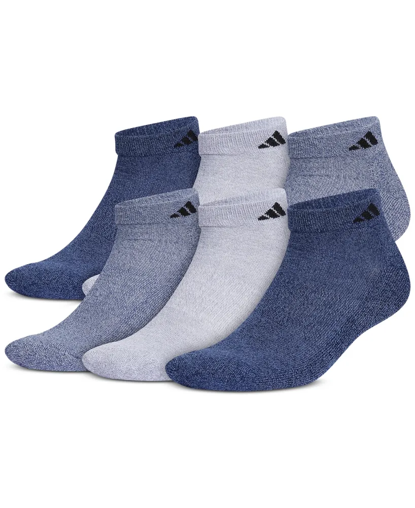 adidas Men's 6-pk.Athletic Cushioned Low-Cut Socks