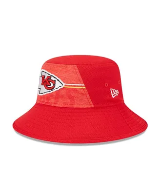 Men's New Era Red Kansas City Chiefs 2023 Nfl Training Camp Stretch Bucket Hat