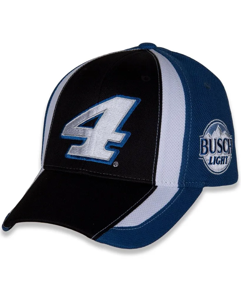 Men's Stewart-Haas Racing Team Collection Black, Blue Kevin Harvick Restart Adjustable Hat