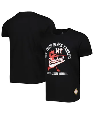 Men's Stitches Black Yankees Soft Style T-shirt