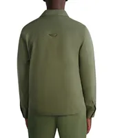 Karl Lagerfeld Paris Men's Four Pocket Long Sleeve Safari Jacket