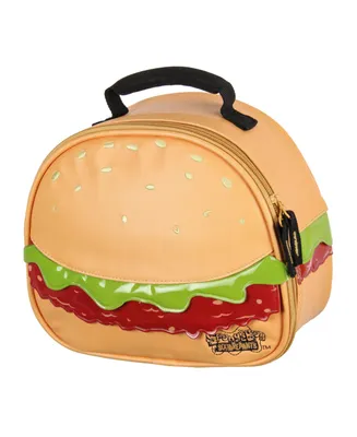 Nickelodeon SpongeBob SquarePants Krabby Patty Single Compartment Lunch Box Bag