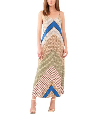 Vince Camuto Women's Printed Sleeveless Maxi Dress