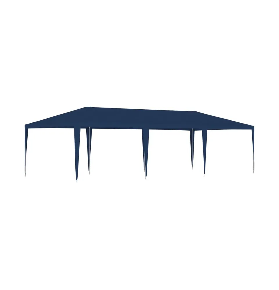 vidaXL Party Tent 13.1'x29.5' Blue