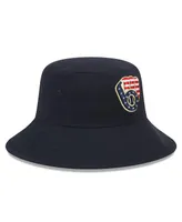 Men's New Era Navy Milwaukee Brewers 2023 Fourth of July Bucket Hat