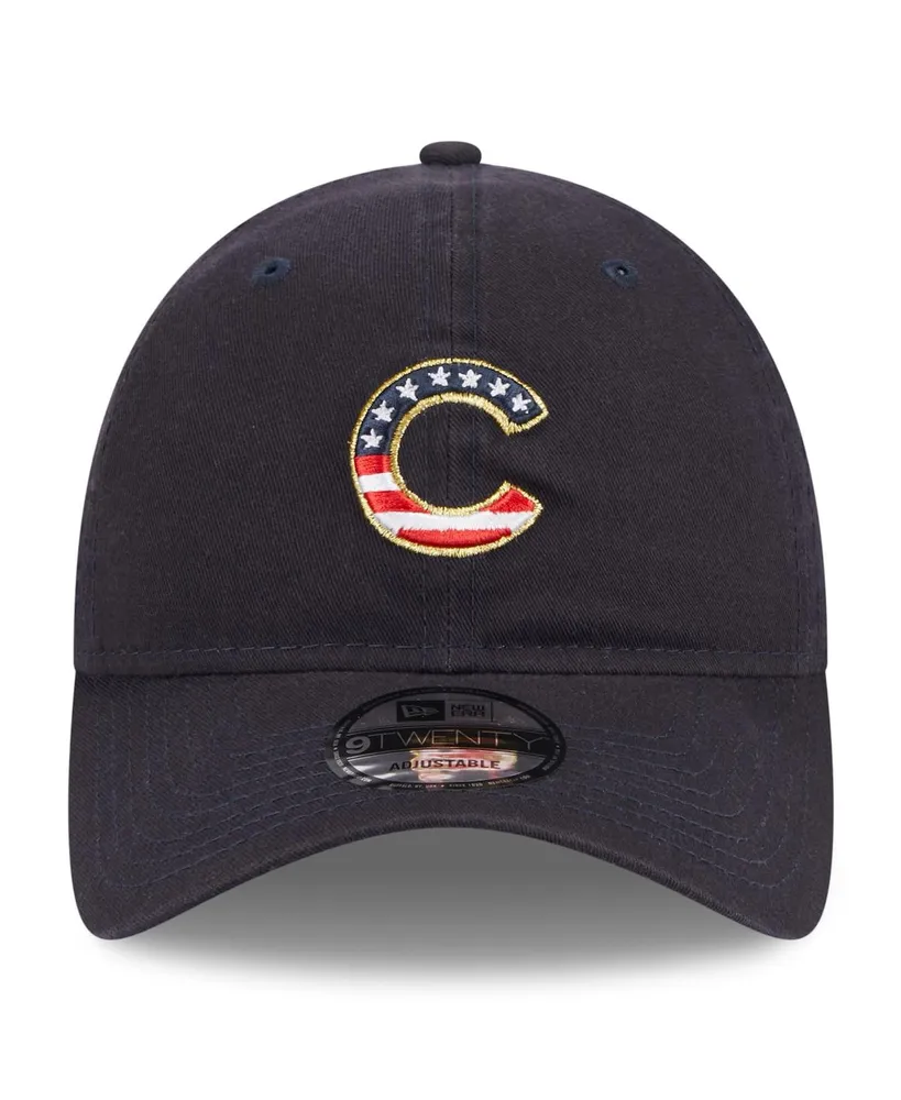 Women's New Era Navy Chicago Cubs 2023 Fourth of July 9TWENTY Adjustable Hat