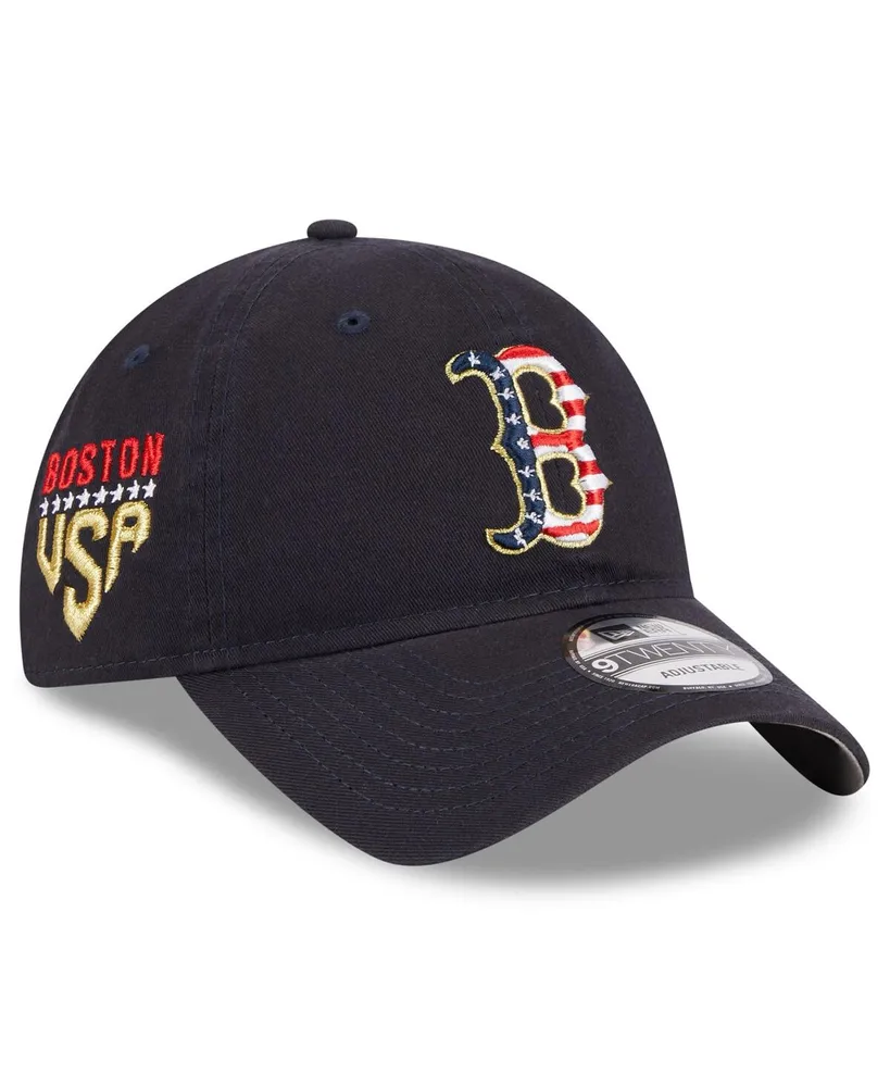 Women's New Era Navy Boston Red Sox 2023 Fourth of July 9TWENTY Adjustable Hat