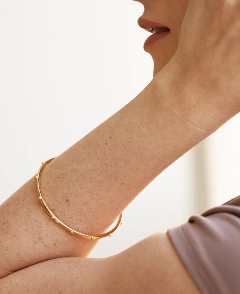 brook & york "14k Gold" James Bangle Bracelet