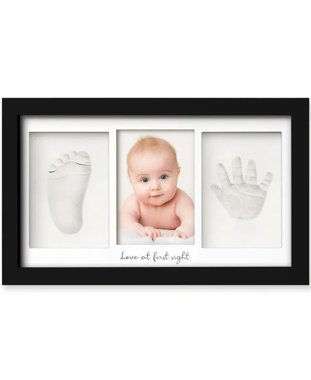  KeaBabies Inkless Baby Hand And Footprint Kit Frame