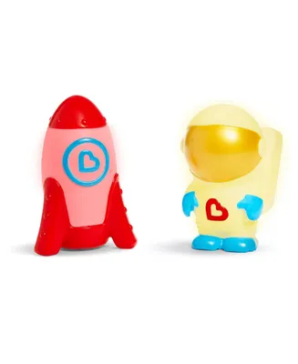 Munchkin Galaxy Buddies Water Safe Light Up Toddler Bath Toy, 2 pack - Assorted Pre