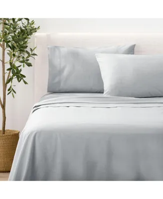 Nate Home by Nate Berkus mDesign Chambray Sheet Set - King, 4 Piece Set