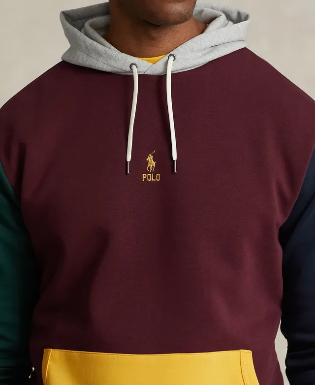 Polo Ralph Lauren Men's Big & Tall Colorblocked Logo Hoodie