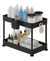 StorageBud Under Sink Bathroom & Kitchen Cabinet Organizer