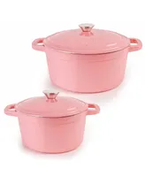 BergHOFF Neo 4pc Cast Iron Cookware Set, 3qt. & 7qt.