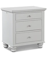 Closeout! Cambridge Grey Nightstand