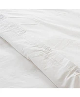 Superity Linen 100% Premium Cotton Duvet Cover - Soft, Comfortable, and Allergy Free - 200 Thread Count