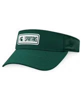 Men's Top of the World Green Michigan State Spartans Sunrise Adjustable Visor