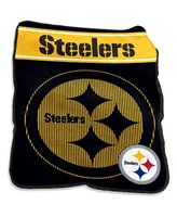 Pittsburgh Steelers 60'' x 80'' Xl Raschel Plush Throw Blanket