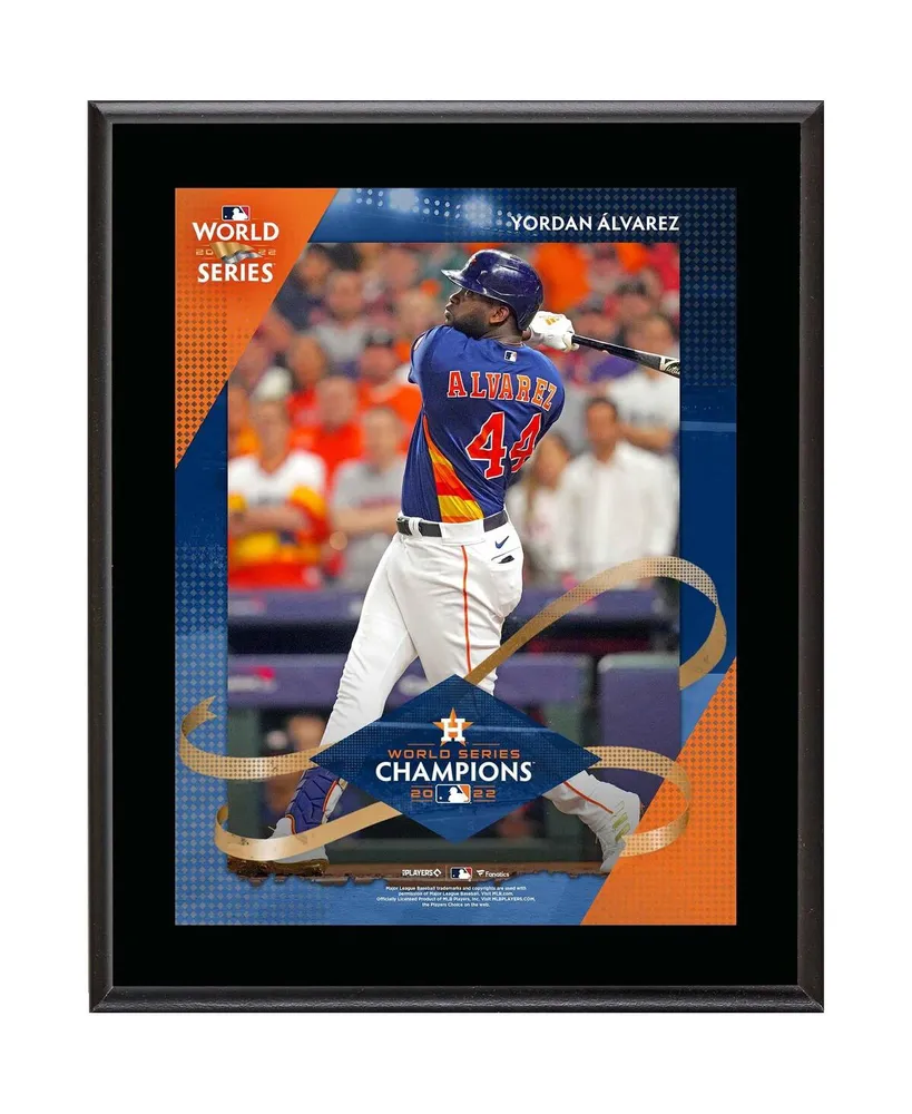 Jose Altuve Houston Astros Fanatics Authentic 10.5 x 13 2022 World Series  Champions Sublimated Plaque