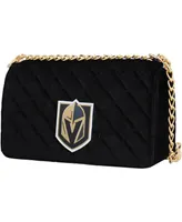 Women's Cuce Vegas Golden Knights Velvet Team Color Bag