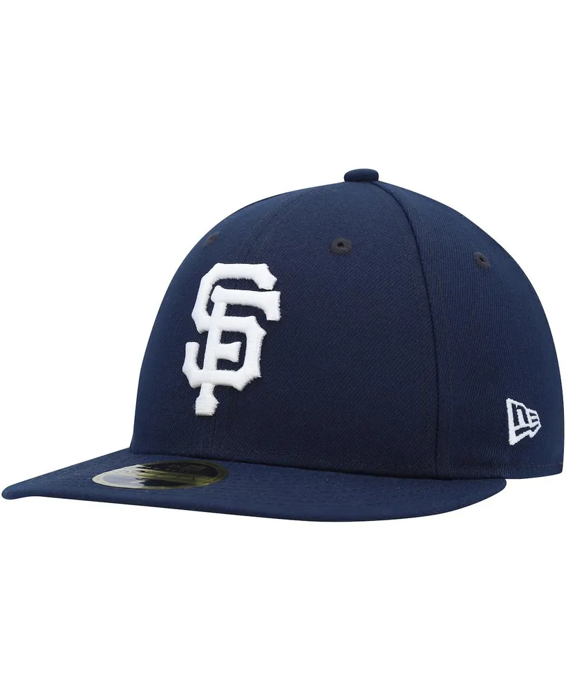 Men's New Era Navy San Francisco Giants Oceanside Low Profile 59FIFTY Fitted Hat