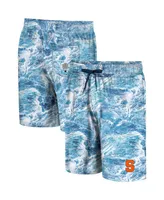 Men's Colosseum Blue Syracuse Orange Realtree Aspect Ohana Swim Shorts