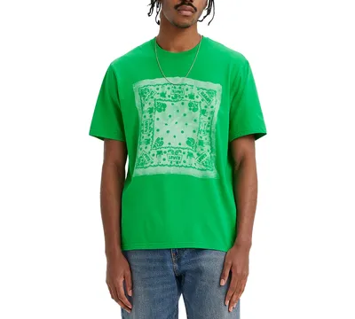 Levi's Men's Bandana-Print Graphic T-Shirt
