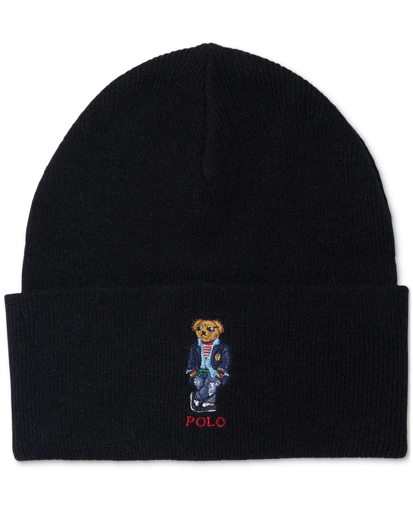 Polo Ralph Lauren Men's Regatta Bear Tall Performance Beanie