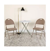 2 Pack Home & Office Easy-Carry Party Events Padded Folding Chair