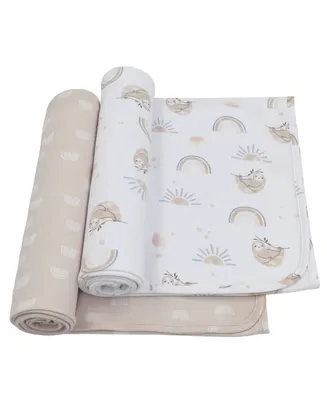 Living Textiles Baby Boys or Baby Girls Cotton Jersey Swaddle Blankets