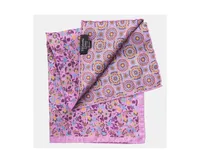 Elizabetta Men's Rimini - Large Silk Pocket Square for Men