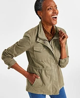 Style & Co Women's Twill Jacket, Created for Macy's