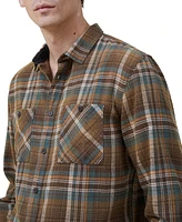 Cotton On Men's Aberdeen Long Sleeve Shirt