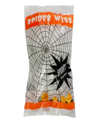 10" Stretchable Spider Web Halloween Decoration