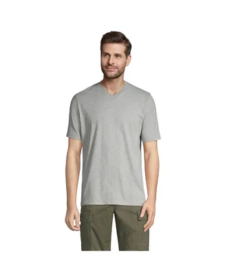 Lands' End Men's Super-t Short Sleeve V-Neck T-Shirt