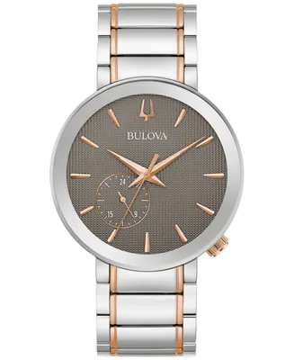 Bulova Men's Latin Grammy Futuro Two-Tone Stainless Steel Bracelet Watch 42mm - Two