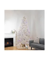 7.5' Pre-Lit Seneca Spruce Artificial Christmas Tree with Dual Function Led Lights