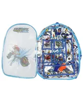 Beyblade Burst Heavy Duty Clear School Travel Backpack Book Bag