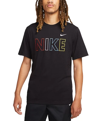 Nike Men's Sportswear Logo Graphic Short Sleeve Crewneck T-Shirt