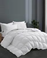 Unikome All Season White Goose Feather and Fiber Comforter