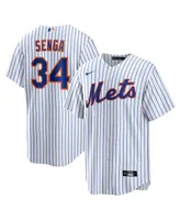 Men's Nike Kodai Senga White, Royal New York Mets Home Replica Player Jersey