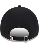 Little Boys and Girls New Era Black Baltimore Orioles Team 9TWENTY Adjustable Hat