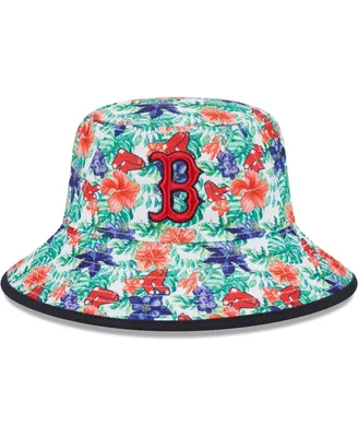 Men's New Era Boston Red Sox Tropic Floral Bucket Hat