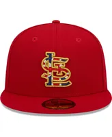 Men's New Era Red St. Louis Cardinals 2023 Mlb World Tour: London Series Flag Fill 59FIFTY Fitted Hat