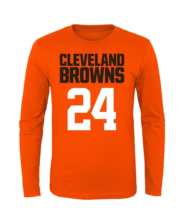 Nick chubb cleveland browns youth mainliner player name & number