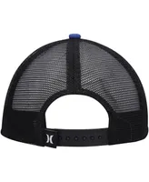 Men's Hurley Blue, Black Supply Trucker Snapback Hat